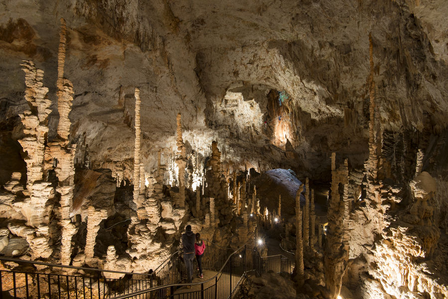 Aven d’Orgnac, la grotte taillée par la nature